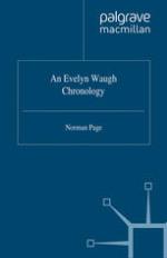 An Evelyn Waugh Chronology