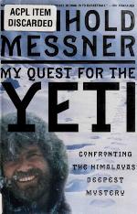 My Quest for the Yeti