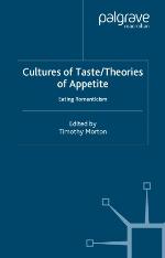 Cultures of Taste/Theories of Appetite