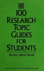 100 Research Topic Guides for Students