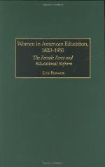 Women in American Education, 1820-1955