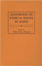 Handbook on Ethical Issues in Aging