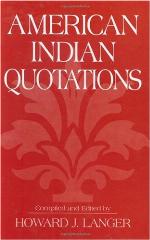 American Indian Quotations
