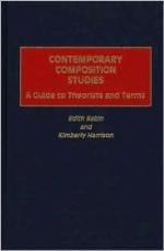 Contemporary Composition Studies