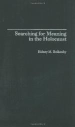 Searching for Meaning in the Holocaust