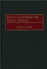 Black Leadership for Social Change