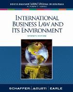 International Business Law and Its Environment