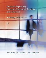 Financial Reporting, Financial Statement Analysis and Valuation