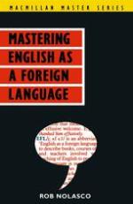 Mastering English as a foreign language