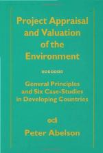 Project Appraisal and Valuation of the Environment