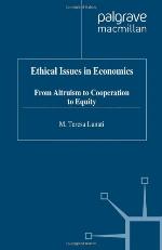Ethical Issues In Economics