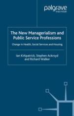 The New Managerialism and Public Service Professions