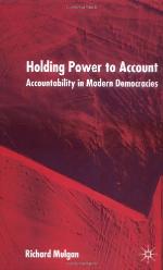Holding Power to Account