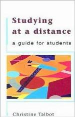 Studying at a Distance