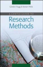 A Gentle Guide to Research Methods