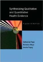 Synthesizing Qualitative and Quantitative Health Research