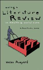 Doing a Literature Review in Health and Social Care