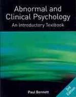 Abnormal and Clinical Psychology