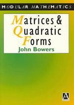 Matrices And Quadratic Forms