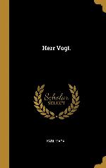 Herr Vogt. (German Edition)