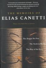 The Memoirs of Elias Canetti