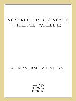 November 1916--A Novel