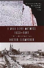 I Will Bear Witness 1933-41 A Diary of the Nazi Years