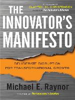 The Innovator's Manifesto