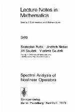 Spectral Analysis of Nonlinear Operators