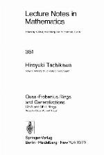 Quasi-Frobenius Rings and Generalizations