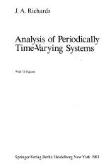 Analysis Of Periodically Time Varying Systems