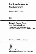 Banach Space Theory and Its Applications