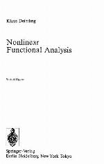 Nonlinear Functional Analysis