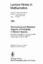 Geometrical and Statistical Aspects of Probability in Banach Spaces