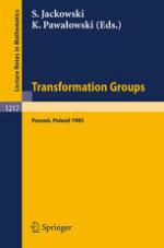 Transformation Groups, Poznań 1985