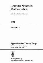 Approximation Theory
