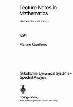 Substitution Dynamical Systems - Spectral Analysis