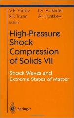 High-Pressure Shock Compression of Solids VII