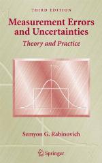 Measurement Errors and Uncertainties