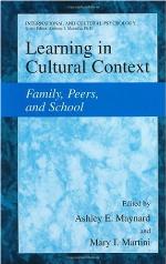 Learning in Cultural Context