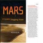 Mars, a Cosmic Stepping Stone