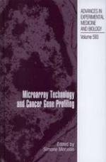 Microarray technology and cancer gene profiling