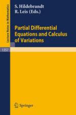 Partial Differential Equations And Calculus Of Variations