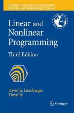 Linear and Nonlinear Programming (International Series in Operations Research &amp; Management Science)