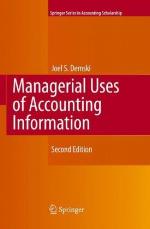 Managerial Uses of Accounting Information (Springer Series in Accounting Scholarship) (Springer Series in Accounting Scholarship)