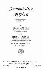 Commutative Algebra I