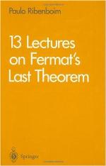 13 Lectures on Fermat's Last Theorem