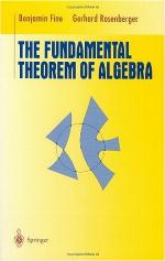 The Fundamental Theorem of Algebra