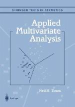 Applied Multivariate Analysis