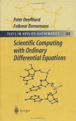 Scientific Computing with Ordinary Differential Equations